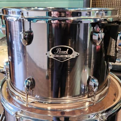 Pearl Export 6pc. 10/12/13/14/16/22 Chrome w/ Hardware image 12