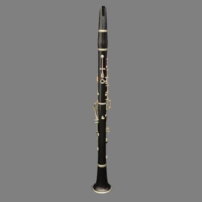 Vintage G.W. Bundy Paris Bb Wood Clarinet, Extended Boehm System, Case image 2