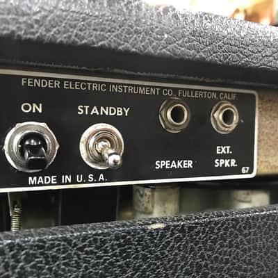 Fender 1964 Bassman Head AA864 and Bandmaster 2x12 Cab image 7