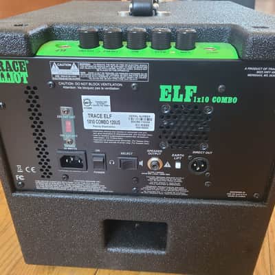 Peavey Trace Elliot ELF 1x10 2022 Black/ Green image 4