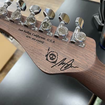 Schecter Nick Johnston USA Signature- Atomic Green image 8