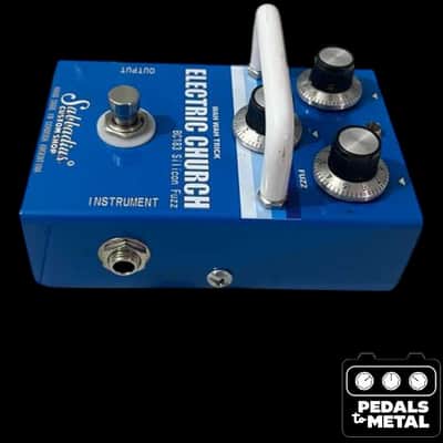 Sabbadius Electric Church BC183 Silicon Fuzz 2019 - Present - Blue - X18340 image 5