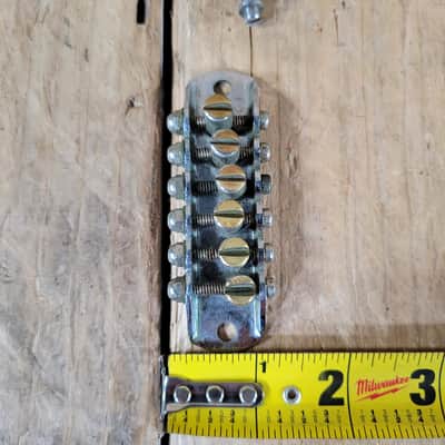 Mosrite Bridge and Studs 1960s Celebrity  - Nickel image 7