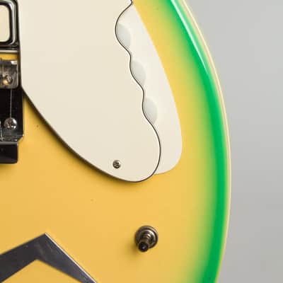 Micro-Frets Golden Melody Semi-Hollow Body Electric Guitar (1969), ser. #1422, original black tolex hard shell case. image 13