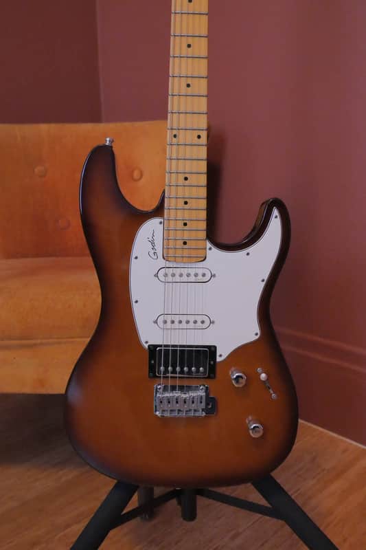 Godin Session – Light Burst – SSH Pickups – Excellent Player Condition – Gig Bag Included – Made in Canada image 1