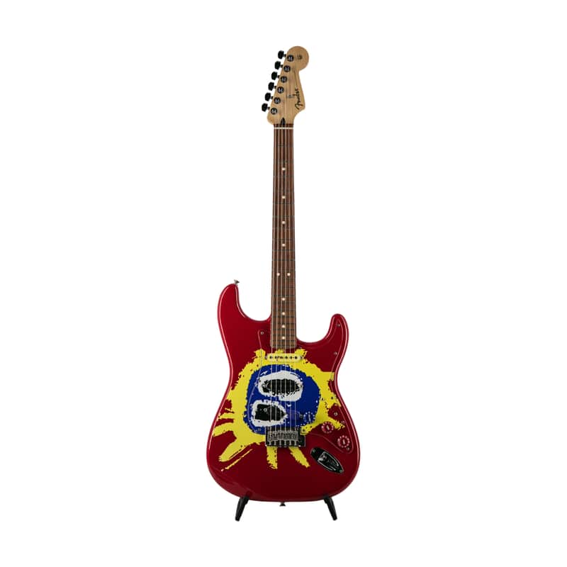 Fender 30th Anniversary Screamadelica Stratocaster Electric Guitar, PF FB, Custom Graphic, MX2154XXXX image 1