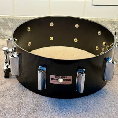 Yamaha Recording Custom Snare Drum // 5.5 x 14 inch - Black - Album Used image 8