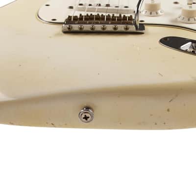 Fender Custom Shop 69 Stratocaster Olympic White Relic (Pre-Owned, 2000, VG+) #R09148 image 5