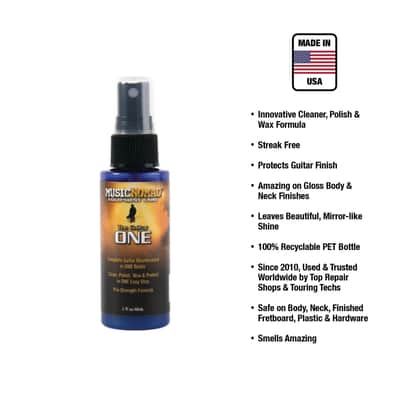 Music Nomad 3 Pc Premium Guitar Care Kit - Guitar ONE, F-ONE Oil & Cloth - MN140 image 6