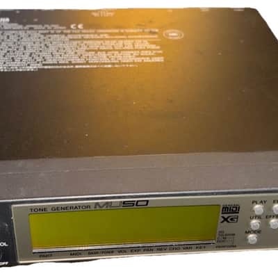 Yamaha MU50 Tone Generator Sound Module Rackmount Synthesiser