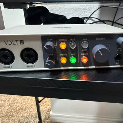 Universal Audio Volt 2 USB-C Audio Interface 2021 - Present - Tan / Gray image 1