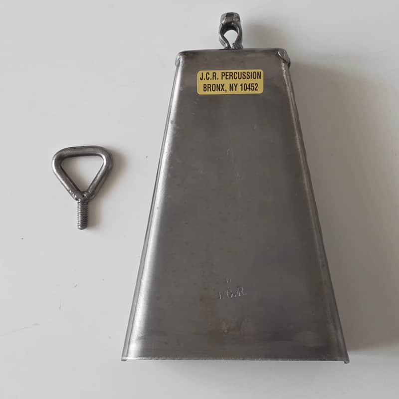 Rare J.C.R. Percussion Bronx NY Large Timbales Cowbell – Cali