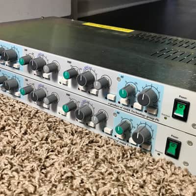 AMEK 9098 Preamp / Equalizer By Rupert Neve - Pair in Mint Condition - Close SN image 3