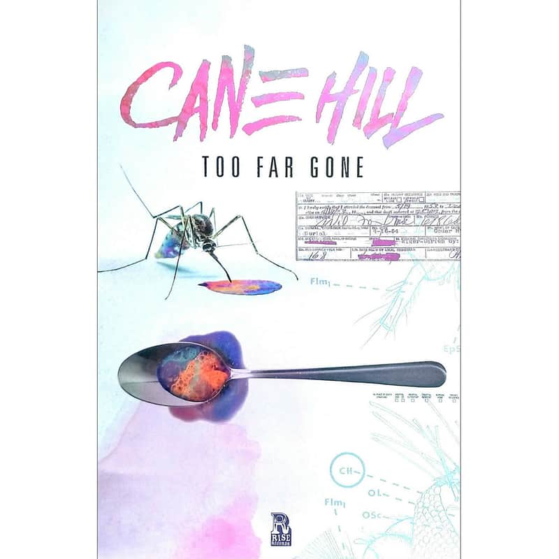 CANE HILL Too Far Gone Ltd Ed RARE Tour Poster! BAD OMENS THE ACACIA STRAIN HOLLYWOOD UNDEAD ISSUES image 1