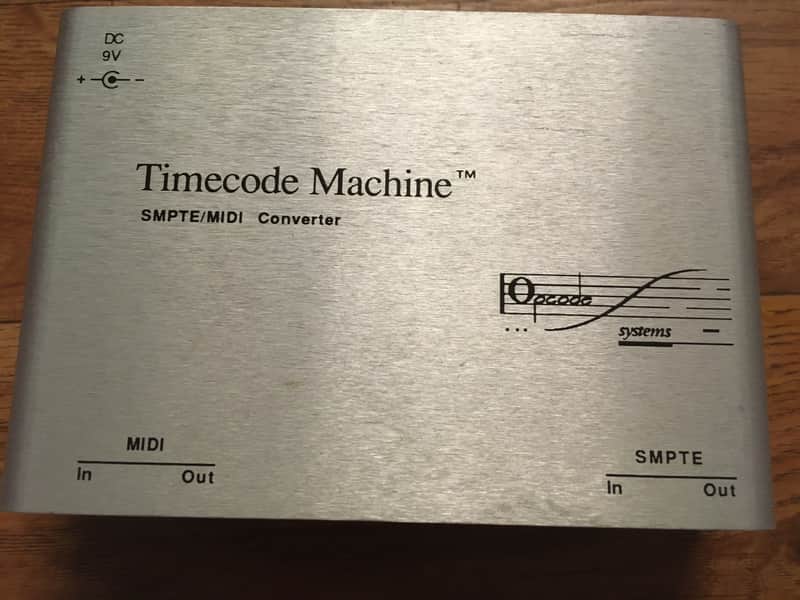 All Original 1990s Timecode machine  by Opcode systems, Made USA image 1