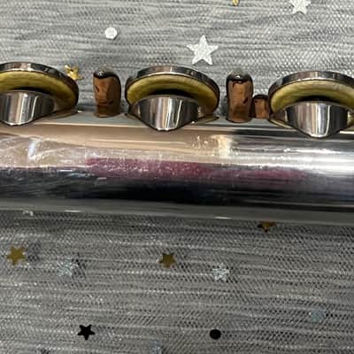 Moritz Max Monnig Leipzig Germany Flute 1930-40 - Silver image 12