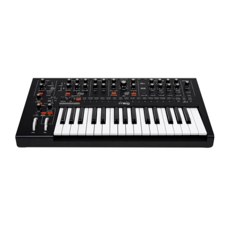 Moog Messenger Monophonic Analog Synthesizer 32-Key Velocity-Sensitive Keyboard with Dual Oscillators and Multimode Ladder Filter image 1