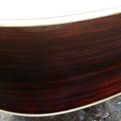1977 Sada Yairi YD-305 Japan Vintage D35 Replica Acoustic Guitar  Natural+Deluxe Hard Case image 18