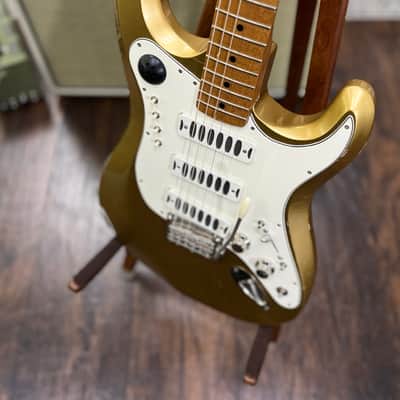 Ronin Morningstar Custom Build - 2019 - Aged Aztec Gold, Med Relic, Magic Button, 4-Button Tornipulator. (First time for sale) image 5