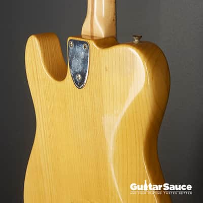 Fender Telecaster Deluxe Natural Blonde 1976 Original Vintage (Cod.1429VG) image 13