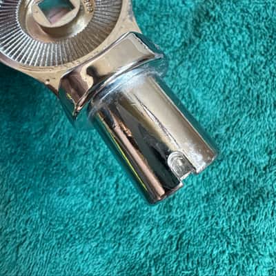Ludwig Vintage Hercules era Modular Boom Cymbal stand part P-2800 Modified 70s 80s - Chrome image 5