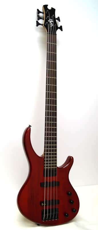 Tobias Toby Deluxe V 5-String Electric Bass Guitar - Trans | Reverb
