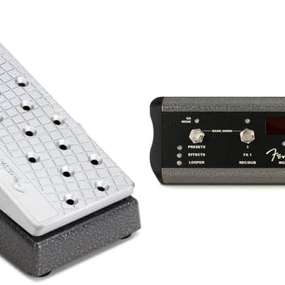 Fender EXP-1 Mustang Expression Pedal Bundle with Fender MGT-4 4-button Mustang GT Footswitch image 1