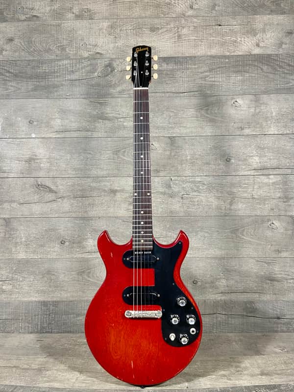Gibson Melody Maker D 1965 - Cherry - Wide Nut
