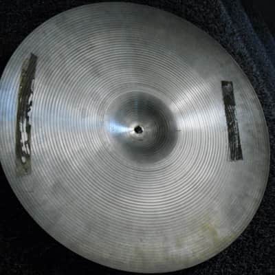 20" Vintager 70s thin stamp Avedis Zildjian Ride or Crash Cymbal 2300g image 4