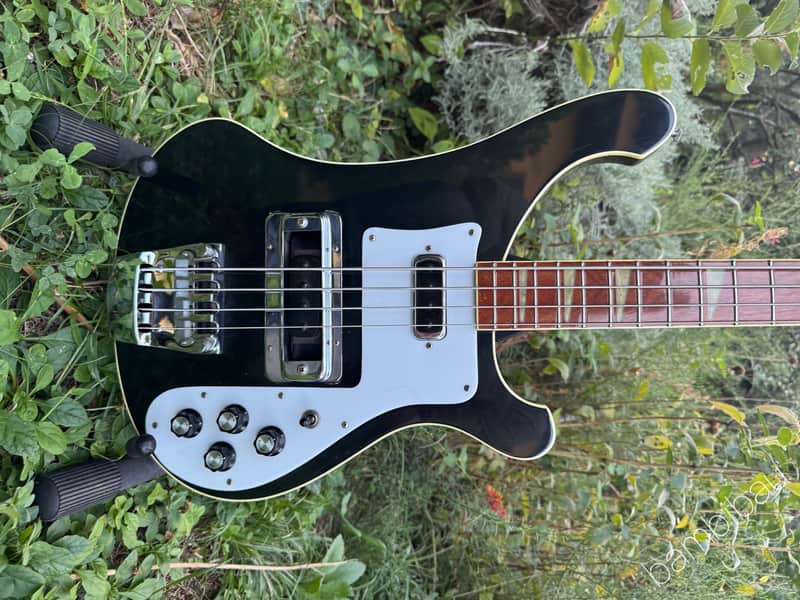 Immagine 1978 Rickenbacker 4001 Bass - Beautiful Jetglo - OHSC - 1