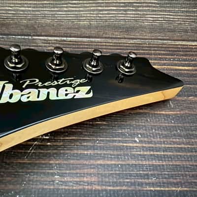 Ibanez Prestige RG2550 Neck Cosmo Black Hardware Made in Japan image 3