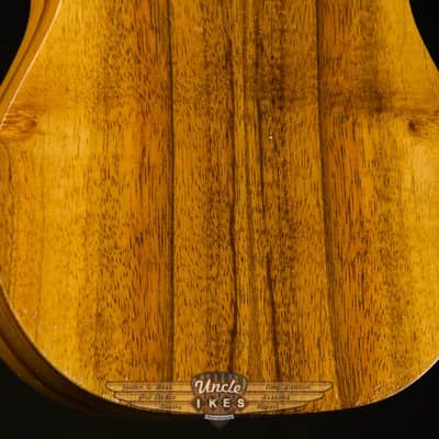 Vintage 70's Kamaka Koa Soprano Ukulele, Koa, White Label, Uke, Hawaiian, Hardcase image 14
