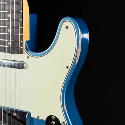 Fender Custom Shop 1963 Telecaster Relic - Aged Lake Placid Blue image 8