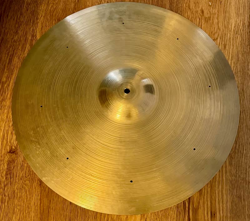 Zildjian 22" Avedis A Sizzle Ride Cymbal 3450 Grams image 1