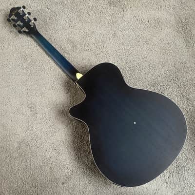 Blue Burst Cutaway Acoustic Guitar, 40 Inch, 20 Frets image 15