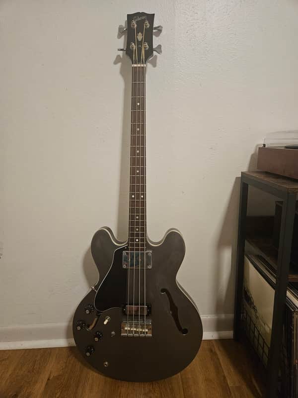 Gibson EB-2DC 1968 - Silver image 1