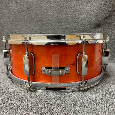 Mapex M 14x5.5" Snare Drum Orange Satin Lacquer Finish image 5