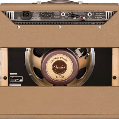 New 2026 Fender '62 Deluxe 1x12", 20-watt Combo Amplifier - Brown and Wheat with Cover and Footswitch image 2