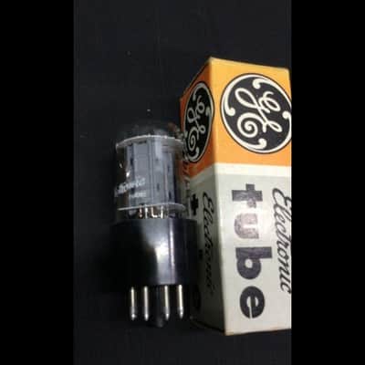 NOS NIB GE 6SN7GTB Side O Getter Vintage Audio VACUUM TUBE Tested D.9580 image 2
