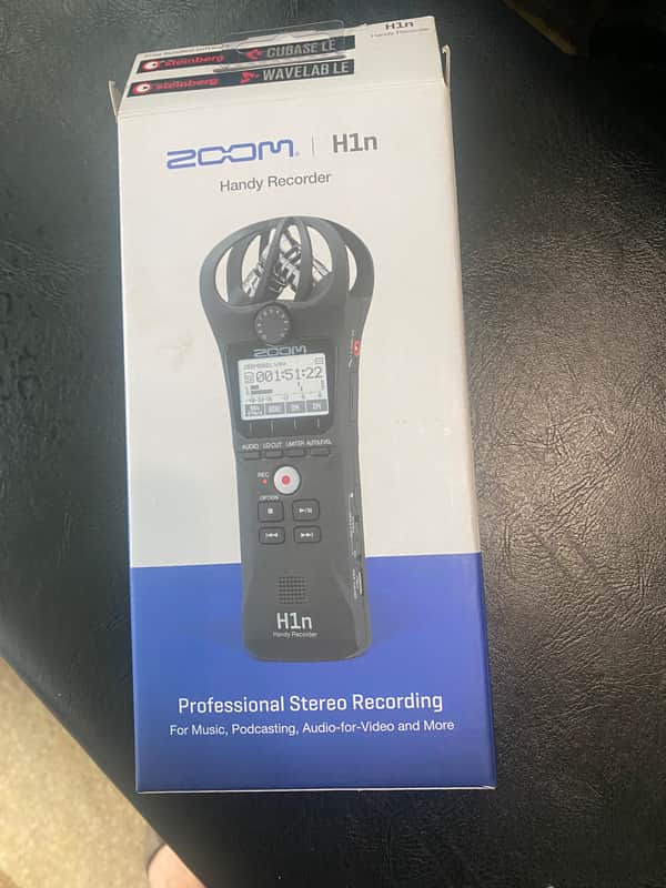 Zoom H1n Handy Recorder  - Black image 1