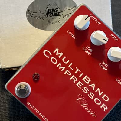 Big Tone Music Brewery MultiBand Compressor Classic Red image 5