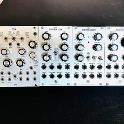 4MS PEG Grayscale Faceplate - Silver MINT! image 2