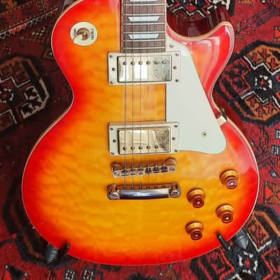 Epiphone Les Paul Ultra Pro 2008 Quilted Cherry Burst image 2