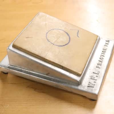 WFL Practice Drum Pad Vintage 1950's image 2