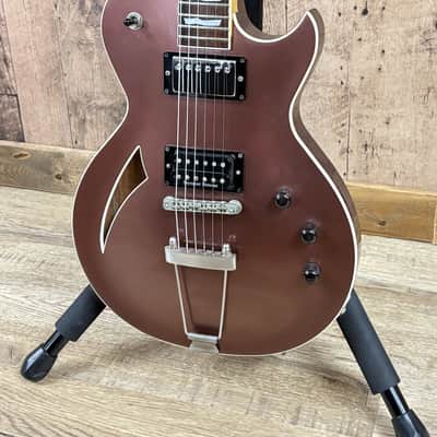ESP Eclipse Semi-Hollow 1995 Metallic Rose Gold image 8