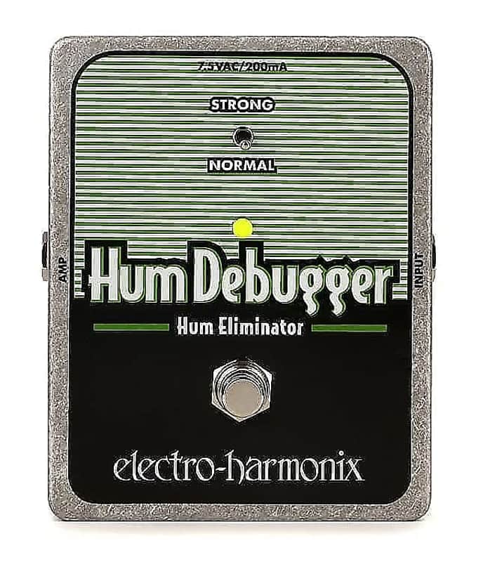 Electro-Harmonix Hum Debugger Hum Eliminator Green / Black image 1