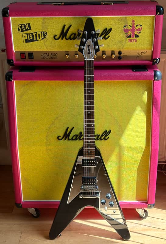 Gibson Flying V Mirror 2001 - Ebony image 1