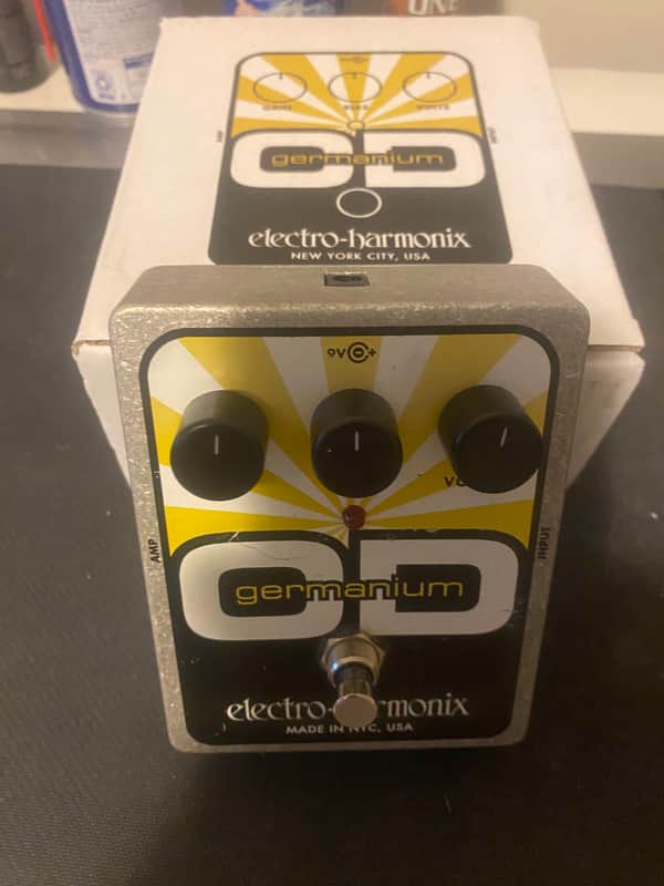 Electro-Harmonix Germanium OD Overdrive 2008 - Present - Black / Yellow / White image 1