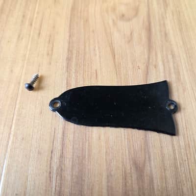 Vintage 1930's Gibson Black Guitar Truss Rod Cover! image 1