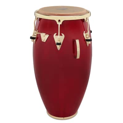 Latin Percussion LP Matador Conga Oak Red Gold, 11-3/4" (M752S-RW) image 4